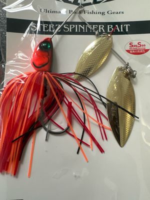 Daiwa Steez Spinner Bait 5/8oz DW Spark Red