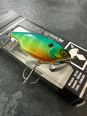 Jackall TN60 Trigon Lime Weed Gill. 60mm 18.5g. NIP