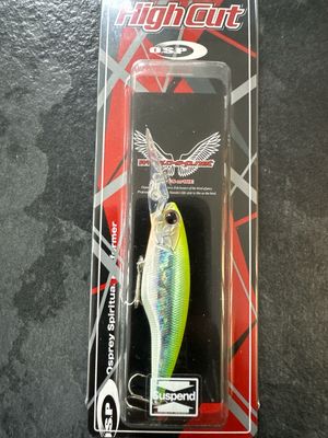 OSP High Cut HH-64 Chart Back Crystal 60mm 5.3g Suspending Jerkbait
