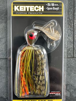 Keitech Rumblade 5/8oz Spawn Bluegill Keitechs New Entry Into Bladed Jig Market. NIP