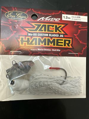 Evergreen Jack Hammer BIG 1.2oz #39 Pearl White. NIP