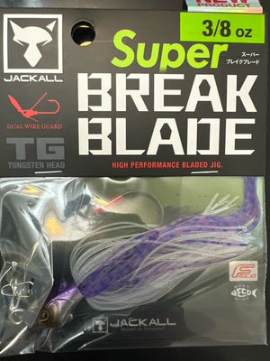 Jackall Super Break Blade 3/8oz Clear Wakasagi