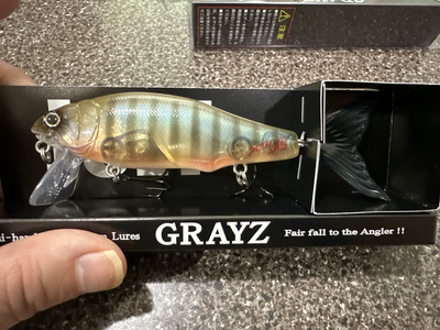 Grayz Jolt (Plate) Rare JDM Semi-Handmade Fabulous Wakebait, Great Color #14 Oikawa 14cm, 24g (5.5” Approx 7/8 Oz) NIB