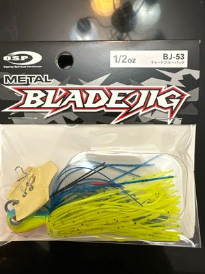 OSP Metal Blade Jig 1/2oz Chart Blue Back. Exact Bait In Pictures. New In Packages.