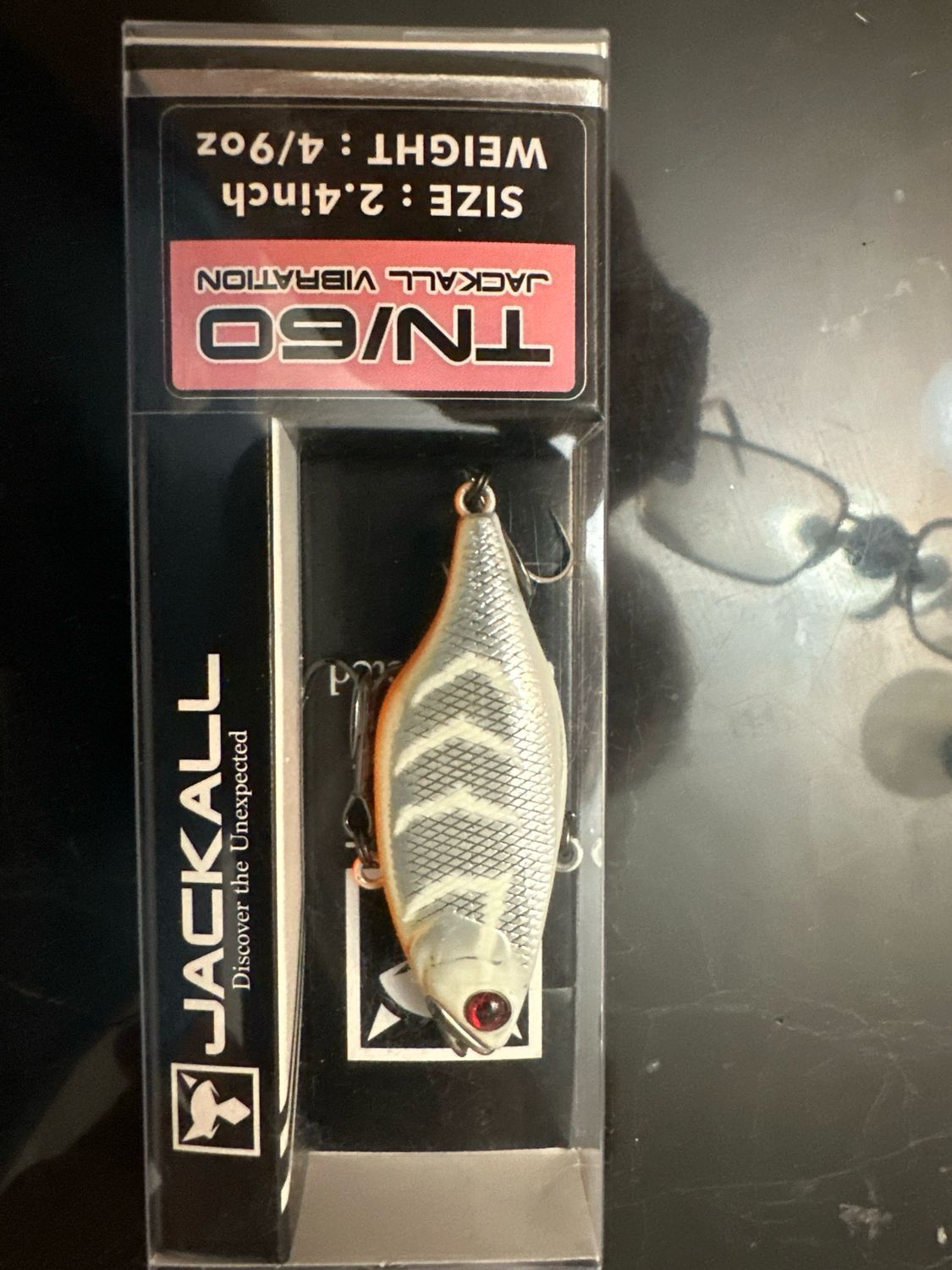 Jackall TN60 Vibration RARE &amp; Hard To Find Color, Suji Glow. NIP