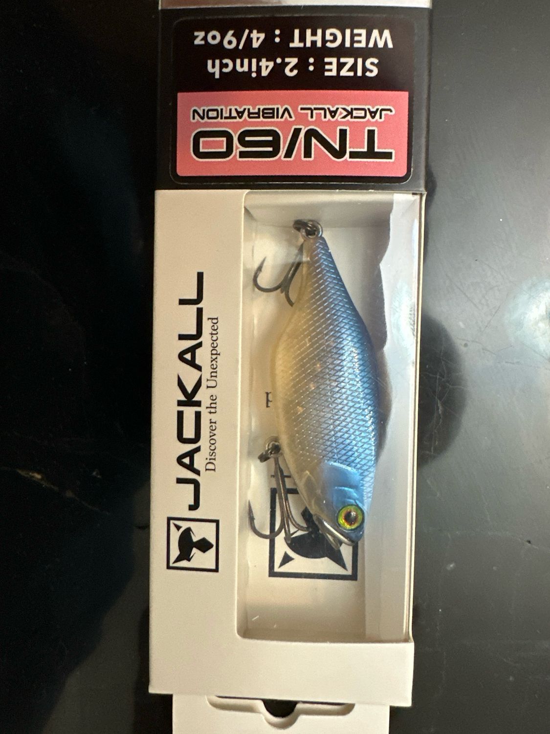 Jackall TN60 RARE And Very Hard To Obtain Ghost Chameleon. NIP