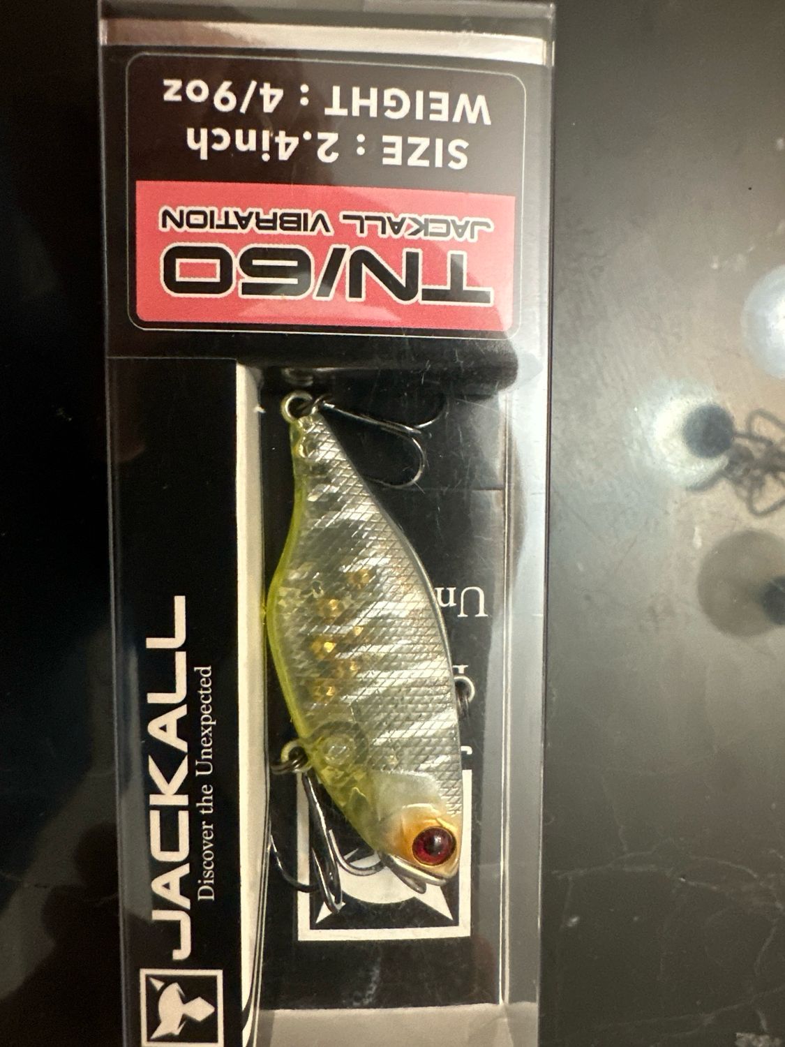 Jackall TN60 Vibration RARE, Hard To Find Color White Tiger. NIP