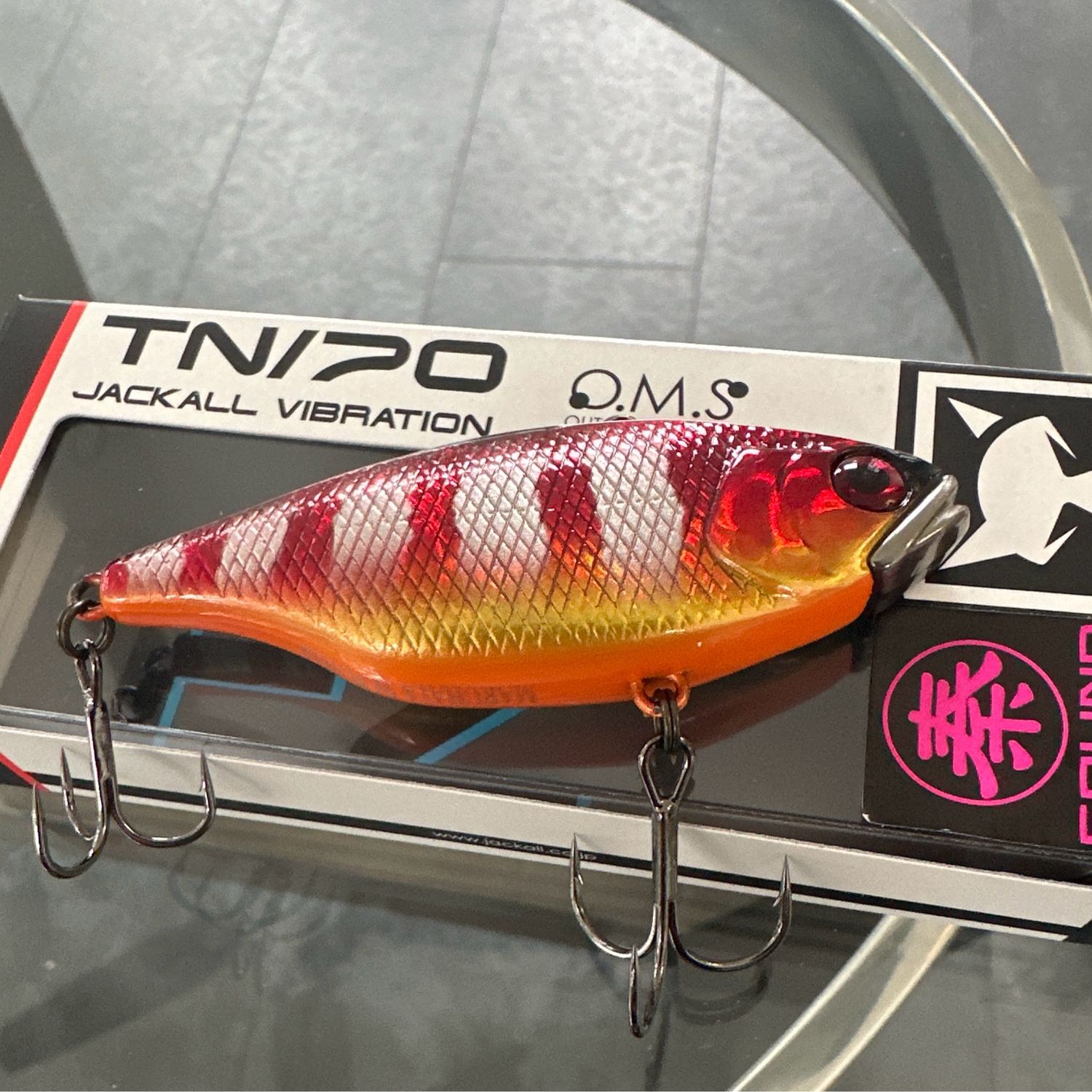 Jackall TN70 Maruhata Sound Maruhata Red Gold Gill Lipless Crankbait