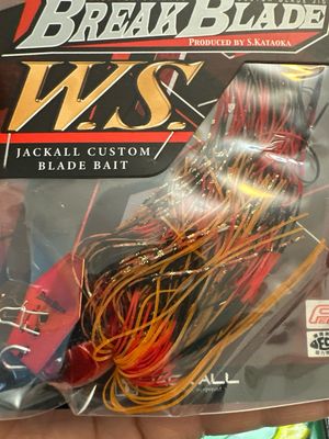 Jackall Break Blade WS TG 3/8oz HARD TO FIND Fire Craw Custom Blade Bait