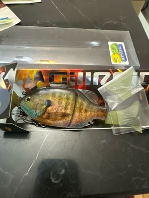 Imakatsu Gillroid Jr 13.5cm (boots Tail) 12cm (flat Tail) 1.8oz Class. #868 3D Realism Male Gill. Bluegill Shaped JDM Swimbait. New In Package.