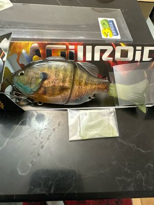 Imakatsu Gillroid Jr 13.5cm (boots Tail) 12cm (flat Tail) 1.8oz Class. #868 3D Realism Male Gill. Bluegill Shaped JDM Swimbait. New In Package.