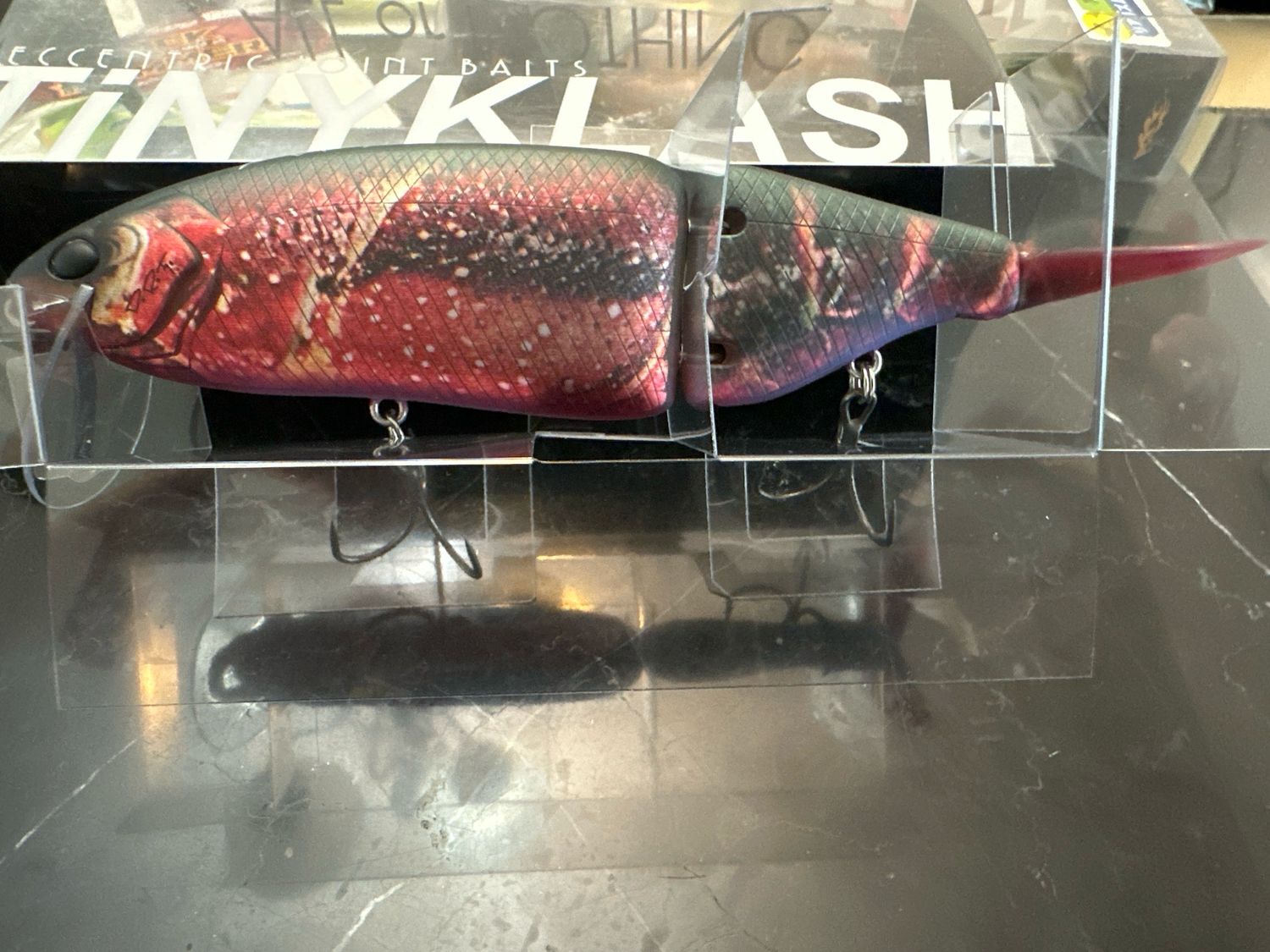 DRT Tiny Klash Lo Float GREAT Hard 2 Find Color CRAW. 6.6”, 2oz. New In Box.