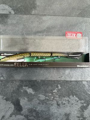 Megabass Eeler Snake Head. 9.4” 1oz, JDM Slim Jointed Crawler Bait. Fabulous &amp; Hard To Find Color. S Swimming Action With Steady Retrieve, Max 3’ Depth. New In Box