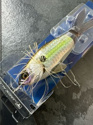 NEW Jackall Slick Bait Threadfin Shad, JDM Escape Bait, .53oz (15g), 4.72” (120mm) New In Package