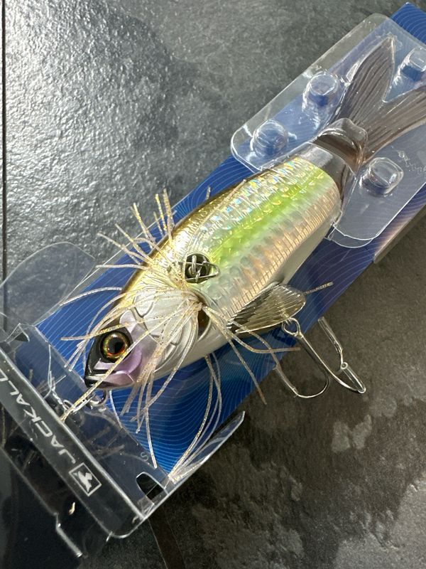 NEW Jackall Slick Bait Threadfin Shad, JDM Escape Bait, .53oz (15g), 4.72” (120mm) New In Package