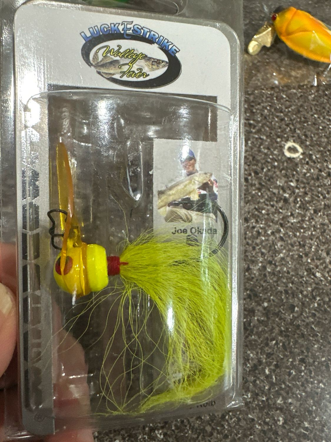 Luck E Strike 1/2oz Chart Bucktail Jig. NIP
