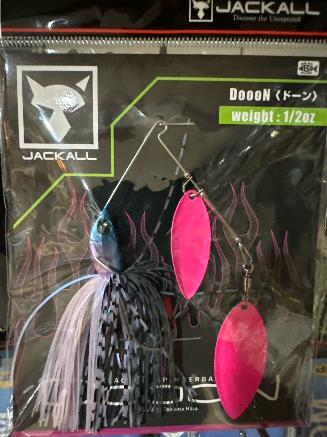 Jackall Dooon 1/2oz JDM Spinnerbait. Exact Bait In Pics. NIP