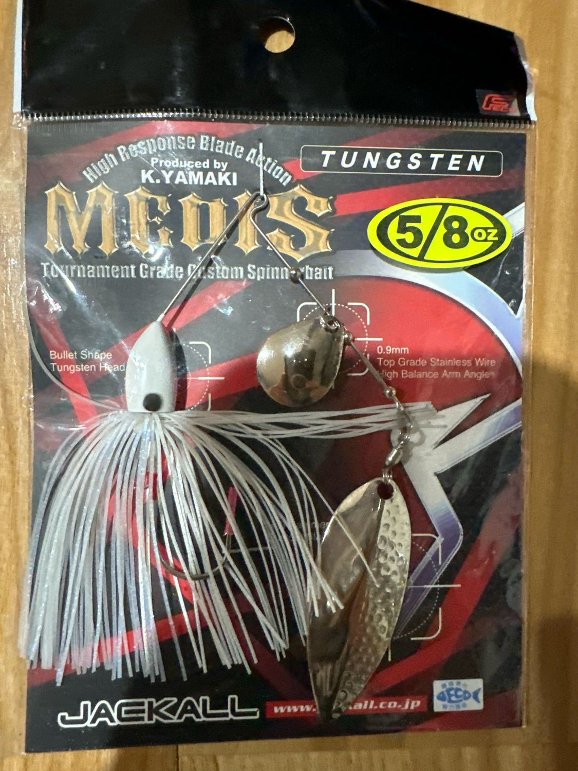 Jackall Medis 5/8oz JDM Spinnerbait. Exact Bait/color/weight In Pics. NIP