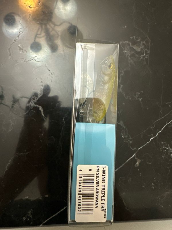 Megabass I-Wing Triple Fry PM Silver Arowana Gorgeous JDM Jointed Topwater
