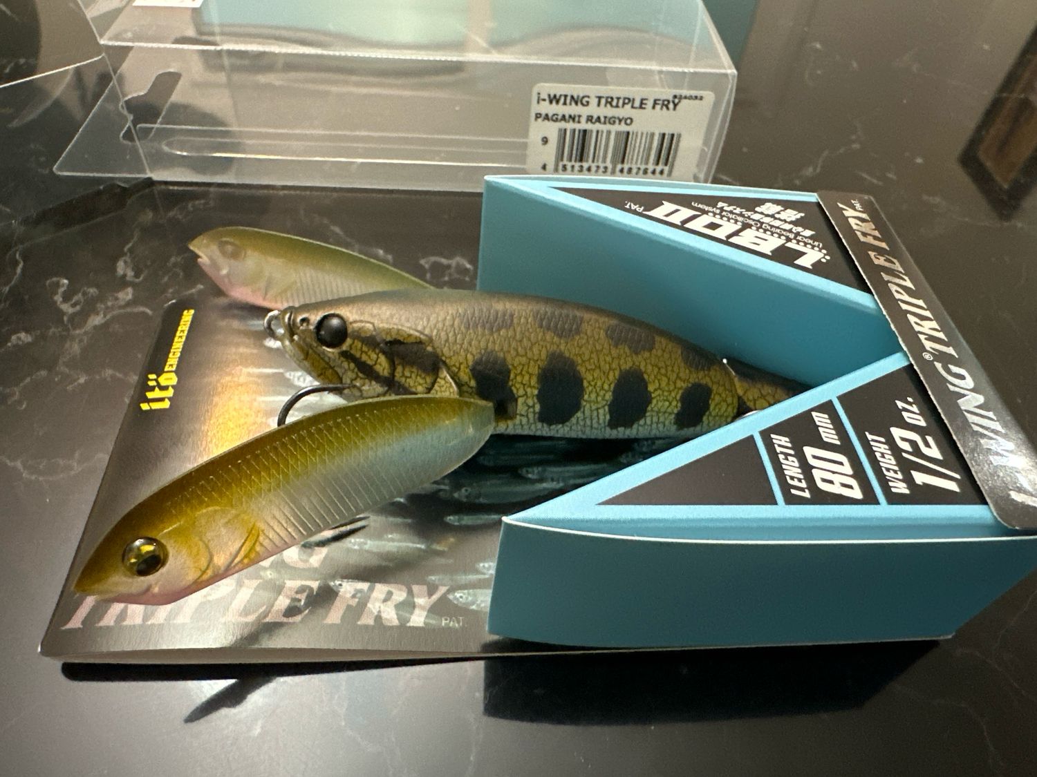 Megabass I-Wing Triple Fry Jointed JDM Topwater. Exact Bait In Pics. NIB