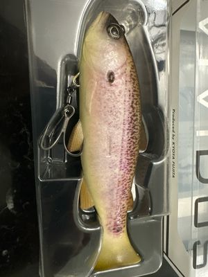 Jackall Vividus RT Rock Trout, NEW BAIT 5.8” 1.8oz Floating, Premium Rigged JDM Swimbait. New In Package. Exact Bait In Pics