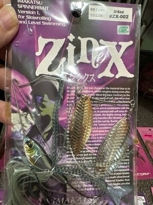 Imakatsu Zinx #ZX-002 Big 3/4oz JDM Spinnerbait. NIP
