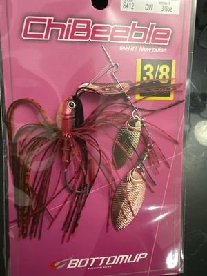 BottomUp Chibeeble S412 3/8oz JDM Spinnerbait. Exact Bait In Pics. NIP