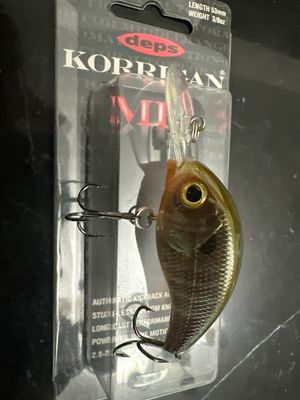 Deps Korrigan MR (2-2.5m Diver 6.5-8ft), #15 Bluegill. NIP