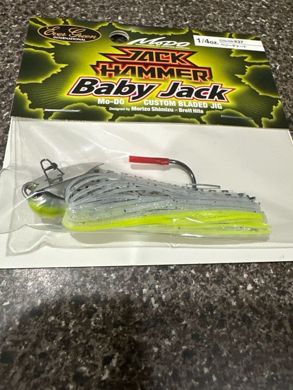 Evergreen Jack Hammer Baby Jack 1/4oz #37. Exact Bait In Pics. NIP