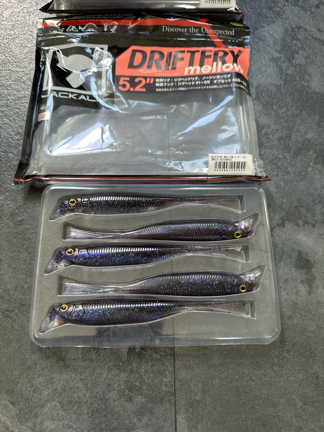 Jackall Driftfry Mellow 5.2&quot; Sweet Ketabasu