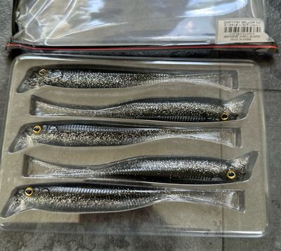 Jackall Driftfry Mellow 5.2” Dark Thunder Clear Silver JDM