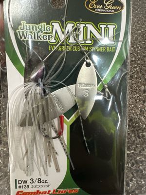 Evergreen Jungle Walker Mini JDM Spinnerbait. #139 3/8oz Exact Bait In Pics