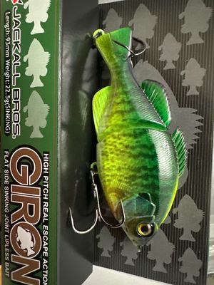 Jackall Giron RT Site Chart Gill 93mm 22.5g Sinking (3.66”, .80oz). Exact Bait In Pics. NIP
