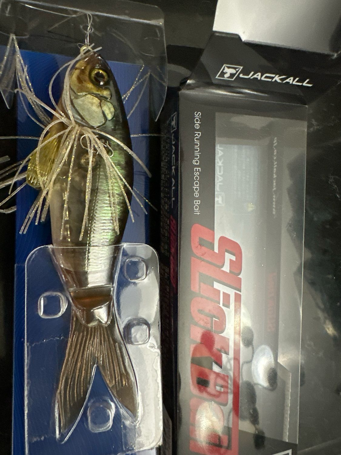Jackall Slick Bait 120 RT Ghost Gill Approx 4-3/4” Just Over 1/2oz. NIP
