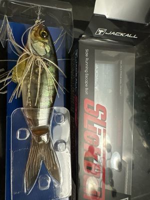 Jackall Slick Bait 120 RT Ghost Gill Approx 4-3/4” Just Over 1/2oz. NIP