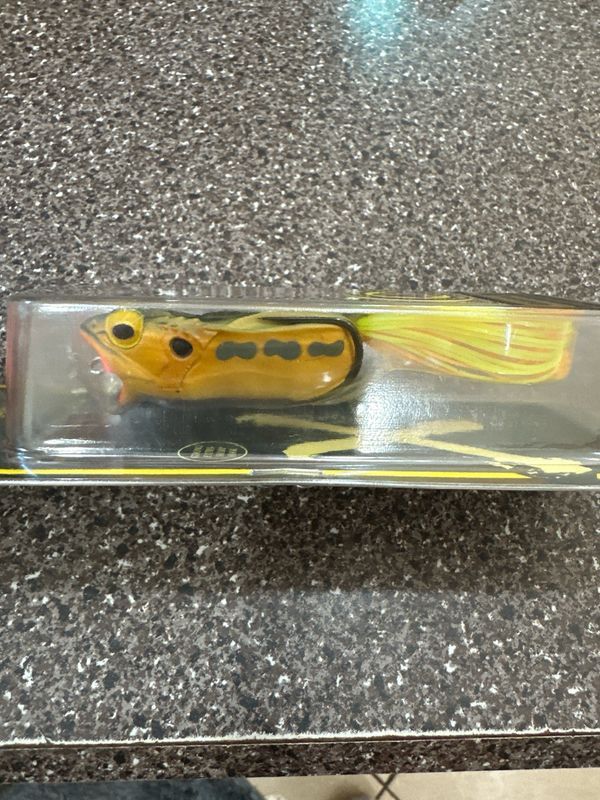 Megabass Gabarin Jr Tonosama Frog JDM Topwater. Popping Mouth, Quick Turn &amp; Walk The Dog. NIP