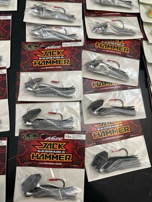 Ever Green Jackhammer Jack Hammer JDM Limited Color CG02, 1/2oz Blackback Shiner. NIP