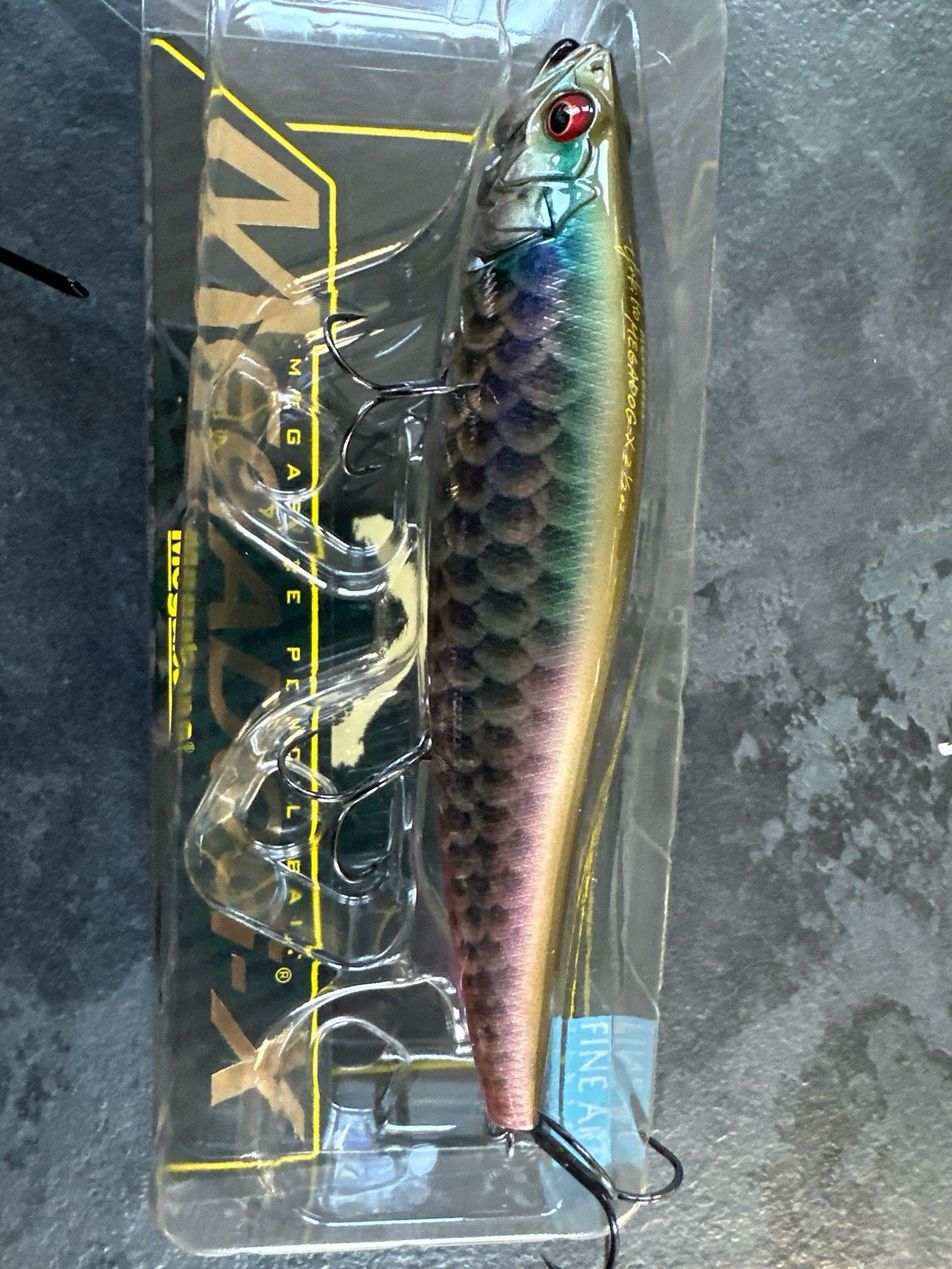 Megabass Dog-X In Fine Art Arowana 180mm (7”) 2-1/2oz.
