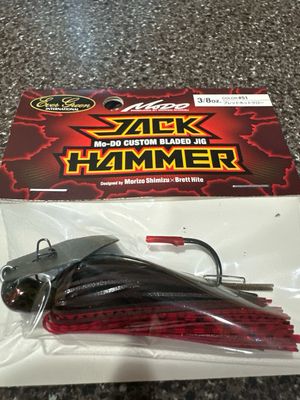 Ever Green Jack Hammer #51 Bullet Hot Craw 3/8oz. Exact Bait In Pics. NIP