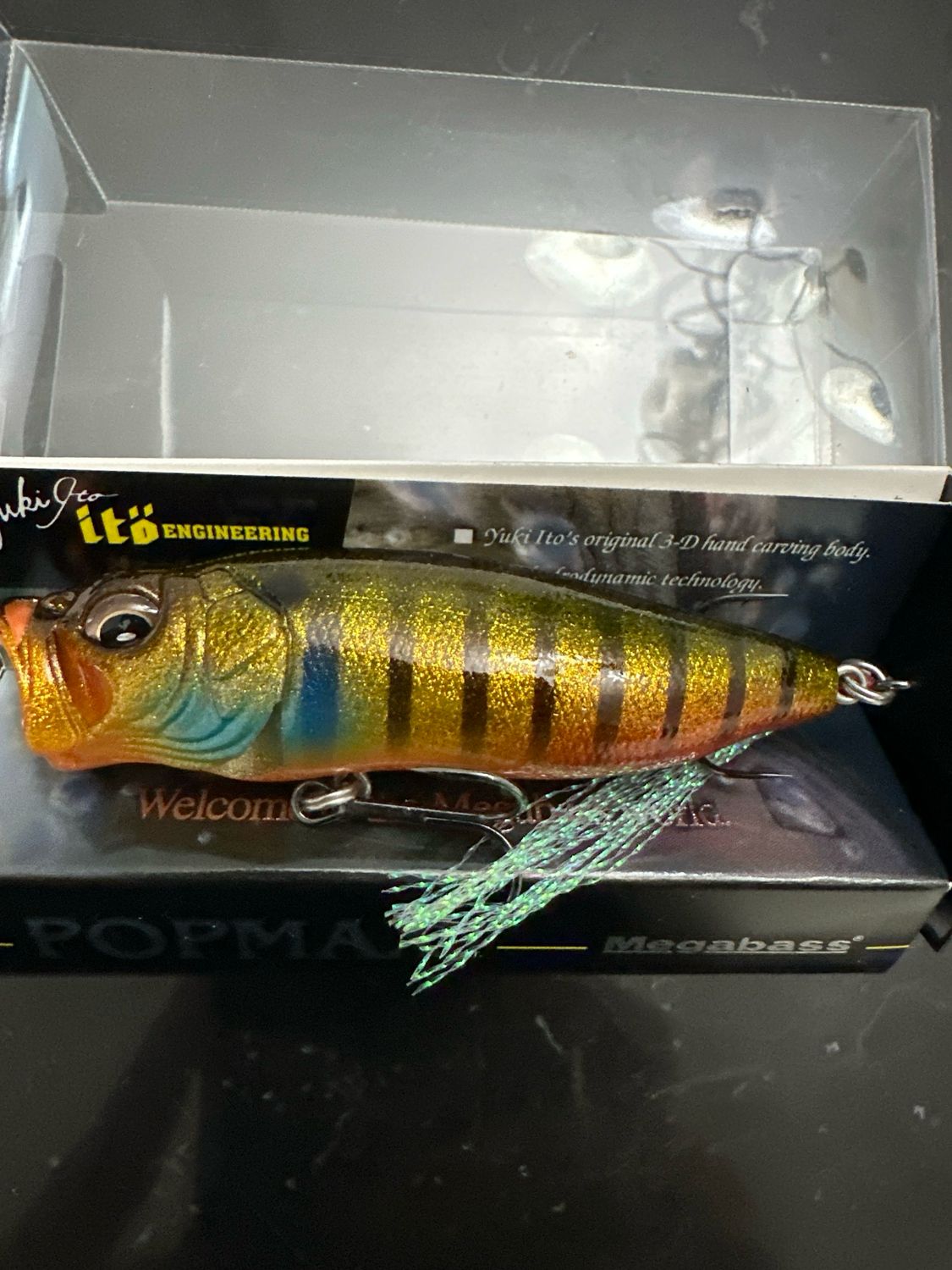 Megabass Pop-Max GLX ITO Gill 3” 1/2oz (78mm). NIP