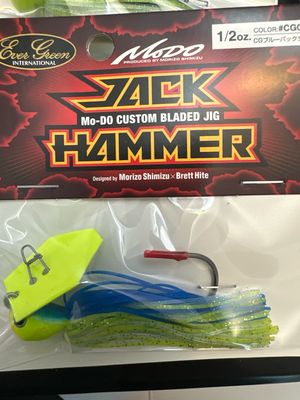 Ever Green Jackhammer Jack Hammer JDM Limited Color CG03 CG Blueback Chart 1/2oz Version