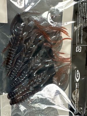 O.S.P Dolive Craw 5” W034 Scuppernon Blue Flake. 5 Large 5” Craws Per Pack. NIP