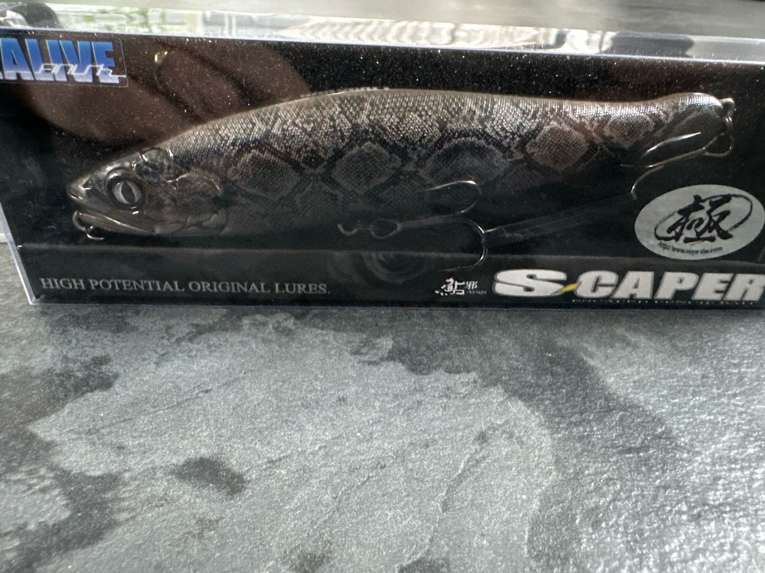 Gan Craft S-Caper REALIVE #U29 Killers Python Black