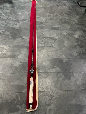 Megabass Destroyer VERY RARE Especially Brand New U.S. Tour Limited F7-77X Flip Shot (Flipping Rod), Extra Heavy, 3/8-2oz, 14-30lb Test, TELESCOPIC With SPIRAL WRAPPED Guide System.