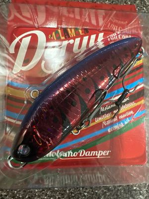 Obasslive Molamola Doryu Lipless JDM Vibe. VERY Rare. 3/4oz Class 100mm (approx 4”) TSD-03 Exact Bait In Pics. Ryugi Trebles. NIP