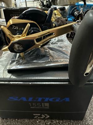 Daiwa 22 Saltiga BJ 15SL Left Handed. Brand New In Box.