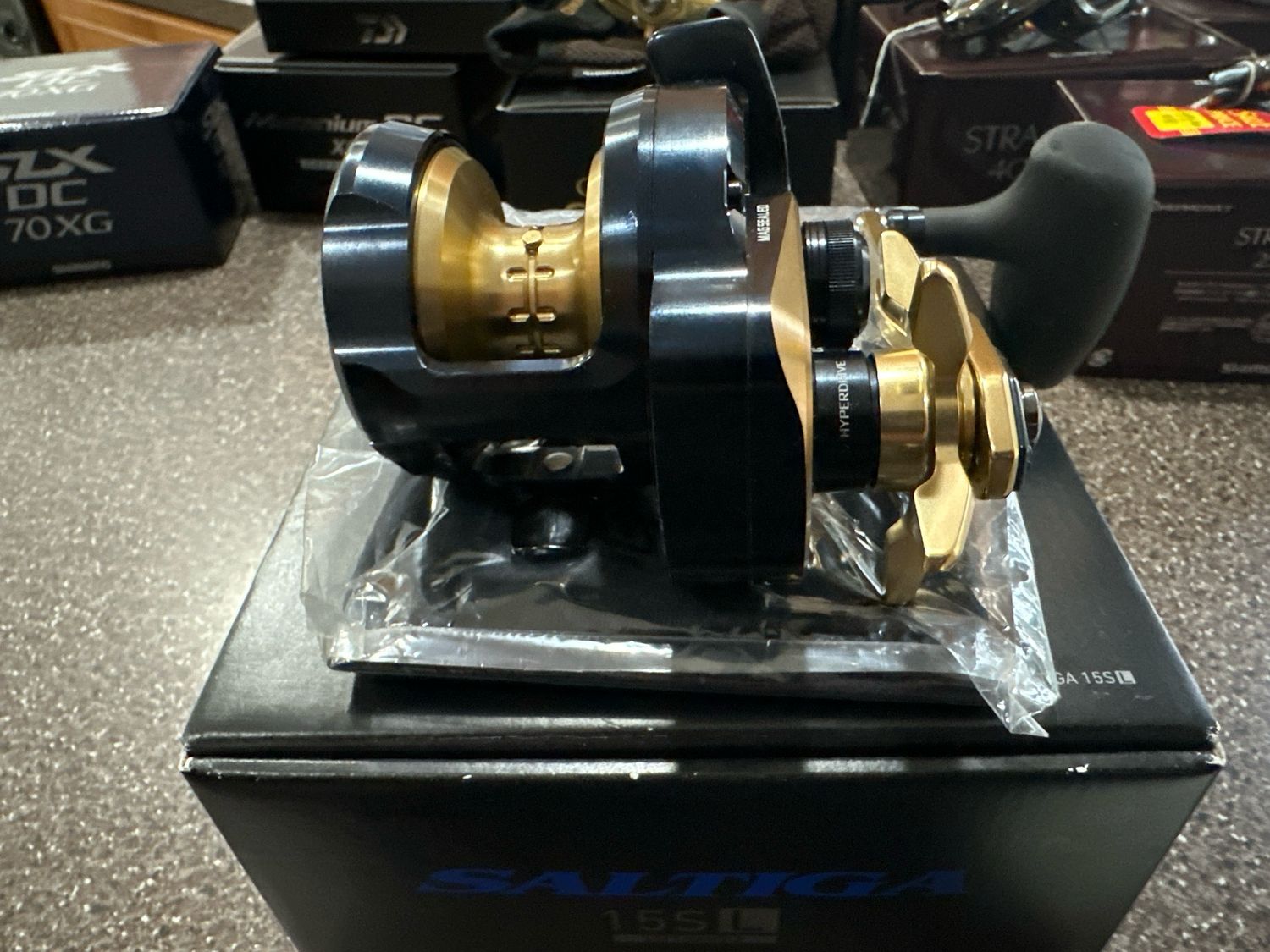 Daiwa 22 Saltiga BJ 15SL Left Handed. Brand New In Box.