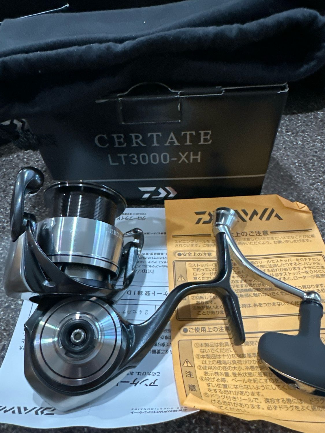 Daiwa 24 Certate LT3000-XH, 6.2:1, Magsealed, JUST AS NEW. Test Casted Only In Japan. Stunning Reel