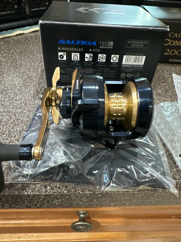 Daiwa Saltiga 15SL (Left Handed) Brand New Import 6.3:1, Magsealed. NIB