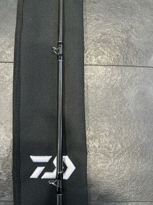 Daiwa Black Label Brand New 7111XHXB 1/2oz-3oz Lure, 14-30lb Line, Max 60lb Braid. Gorgeous &amp; New Extra Heavy Baitcast Rod With Rod Bag As In Photos. NIB